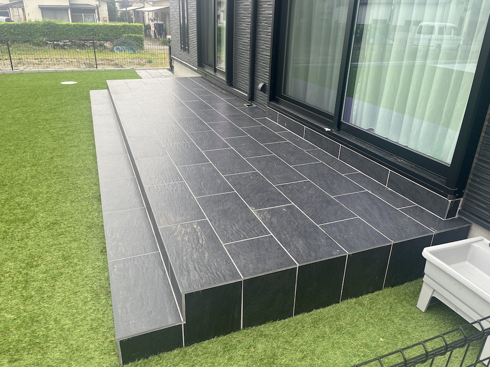 ガーデンリフォーム・テラス設置